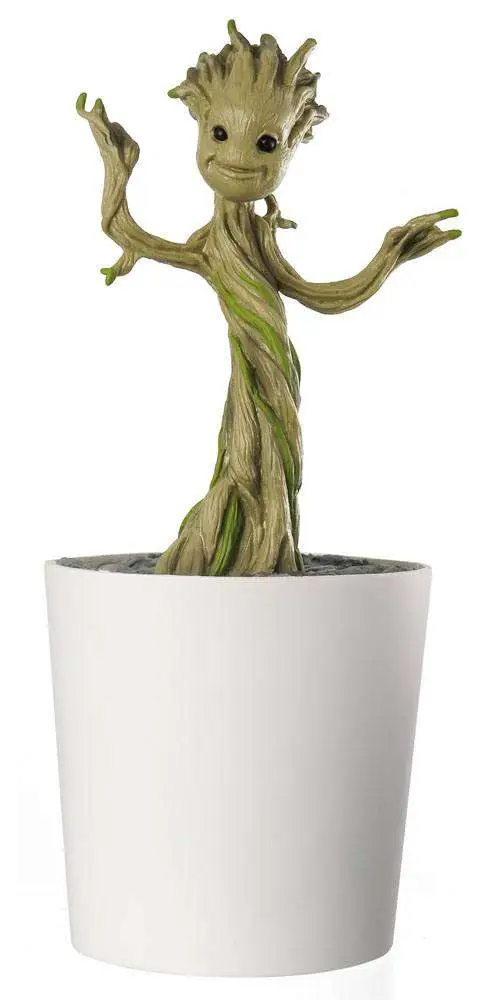Baby Groot With Pot Px Bank - Figurine